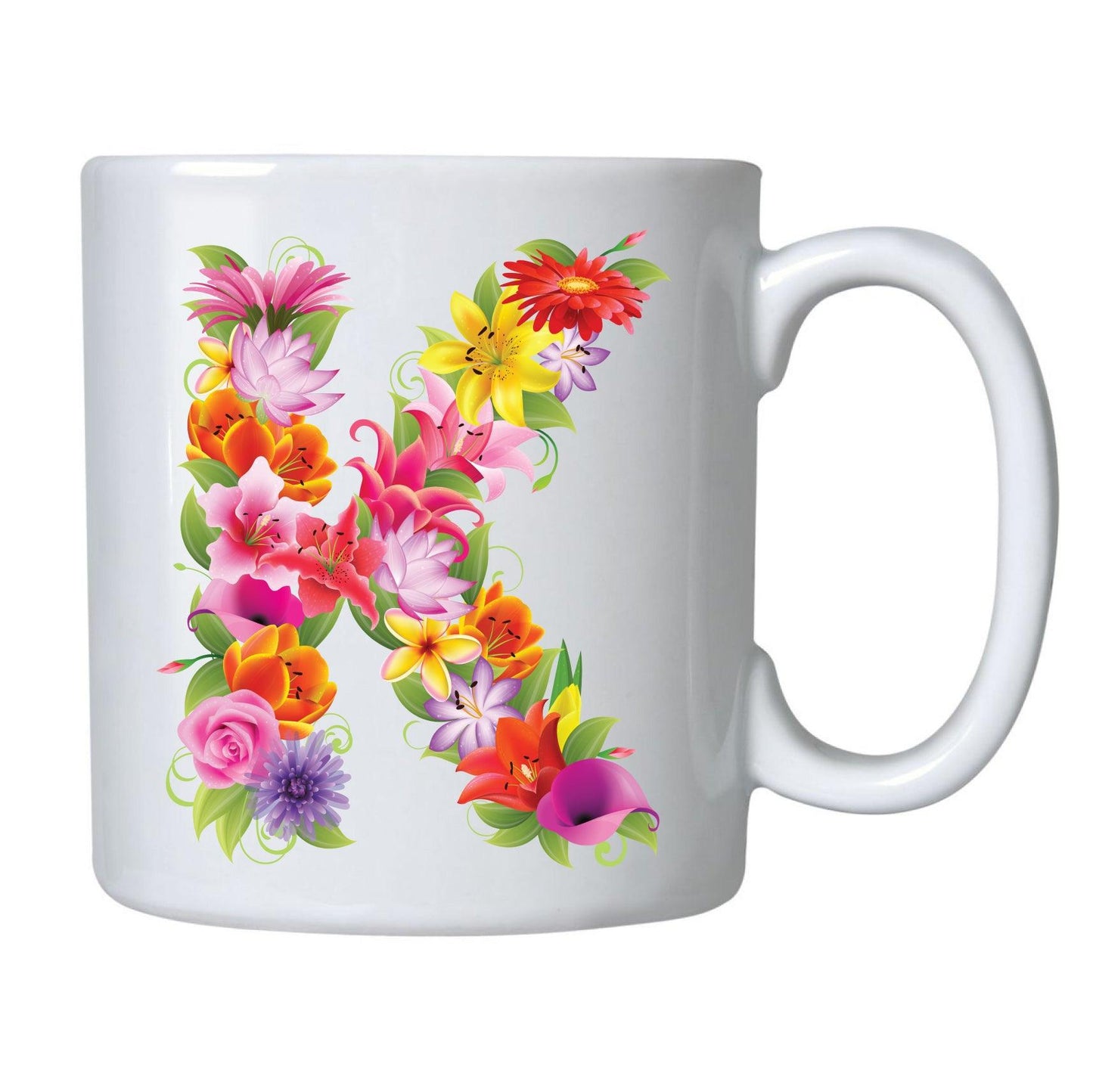 CANECAS LETRAS FLORES