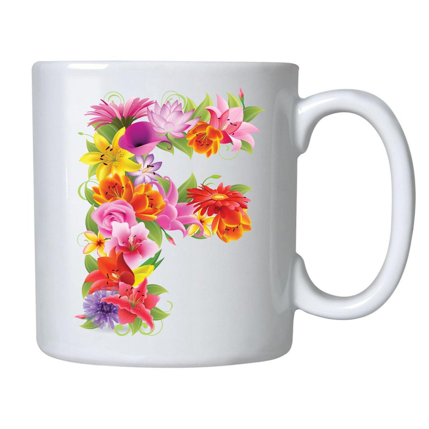 CANECAS LETRAS FLORES