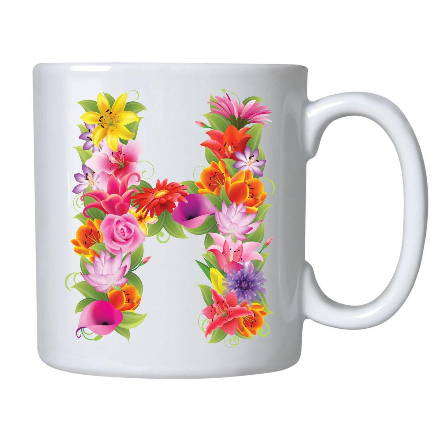 CANECAS LETRAS FLORES