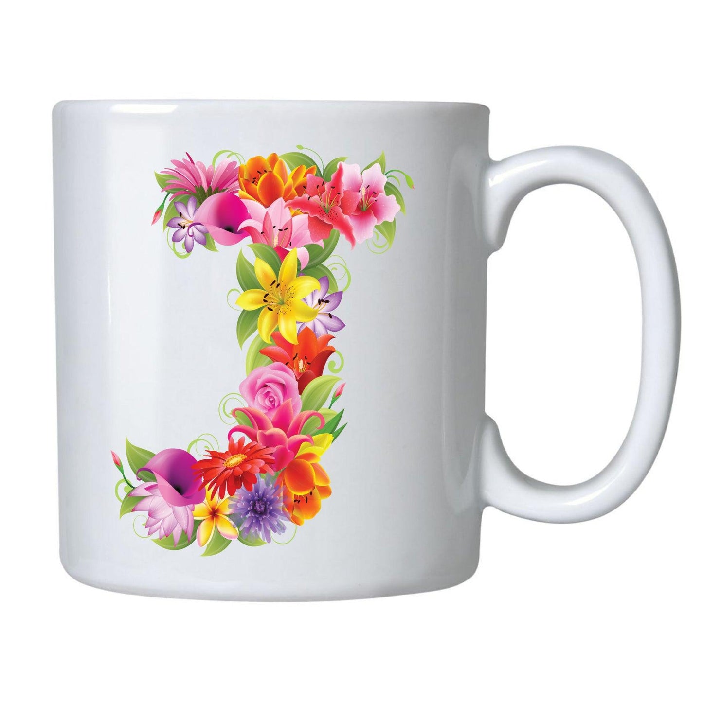 CANECAS LETRAS FLORES