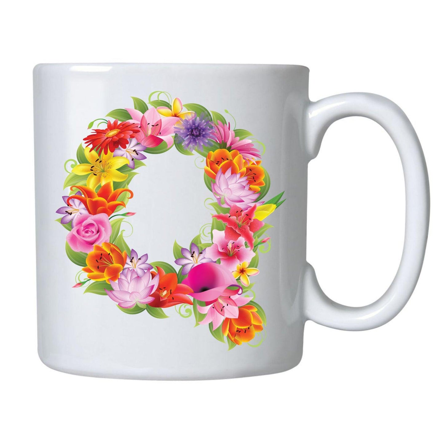 CANECAS LETRAS FLORES