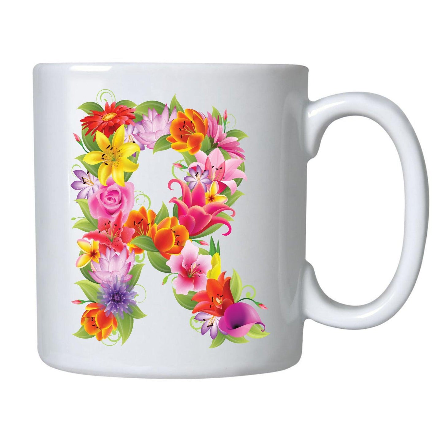 CANECAS LETRAS FLORES