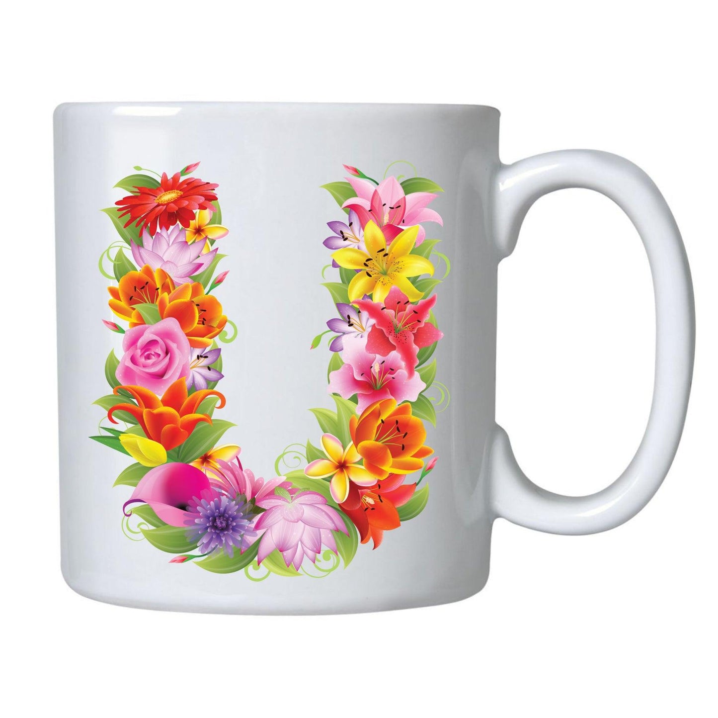 CANECAS LETRAS FLORES