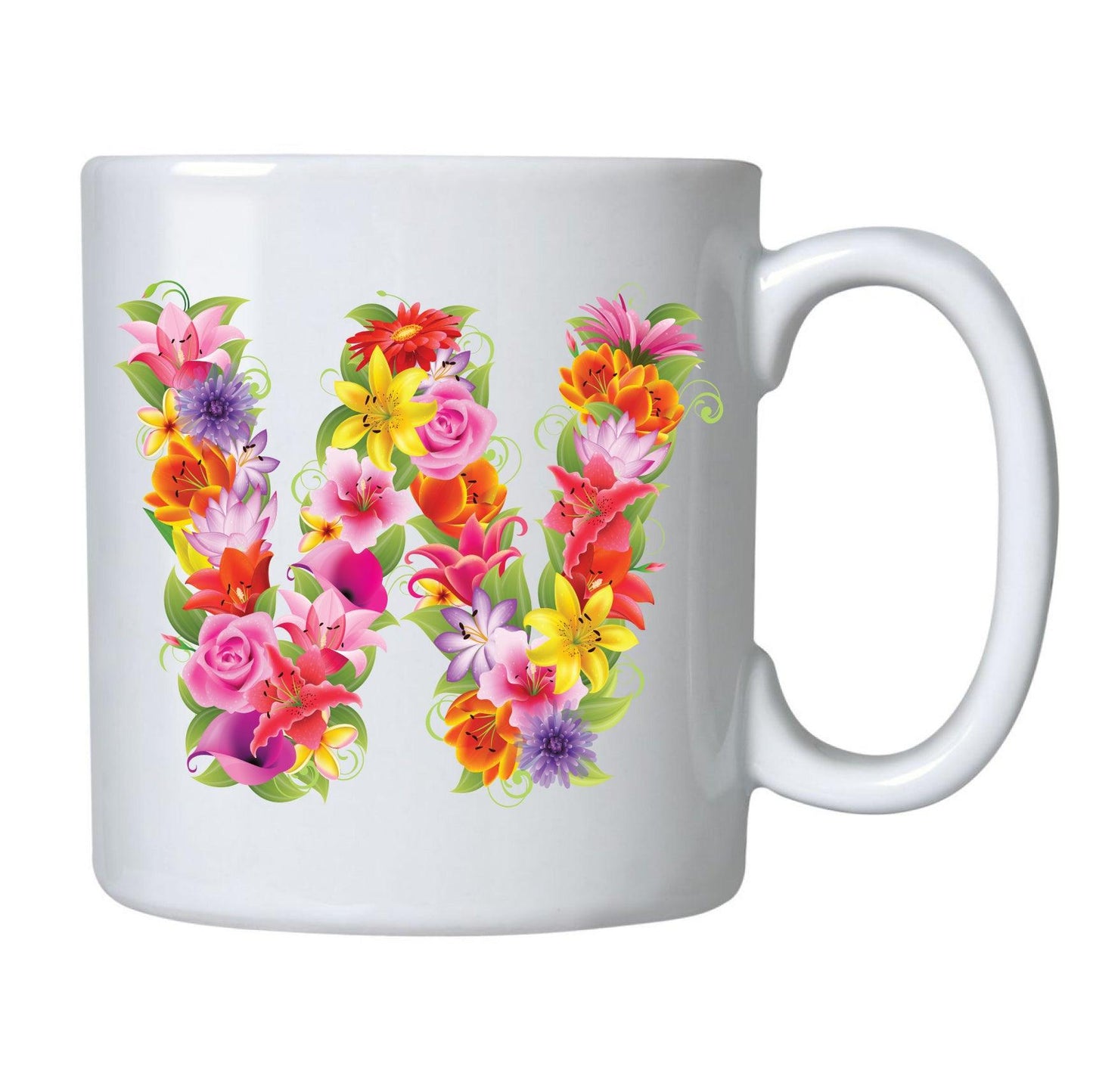 CANECAS LETRAS FLORES